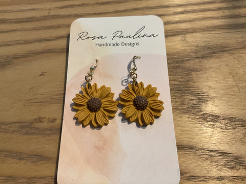 Earring Sunflowers