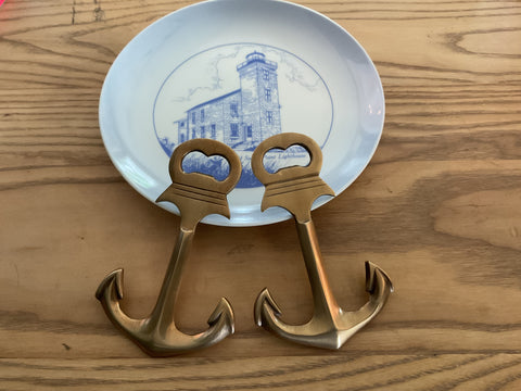 Brass Anchor Bottle Opener