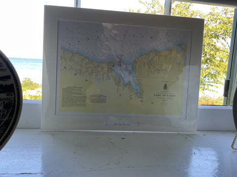 Matted Lake Ontario Chart - Sodus Bay