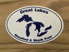 Sticker, Great Lakes, Unsalted