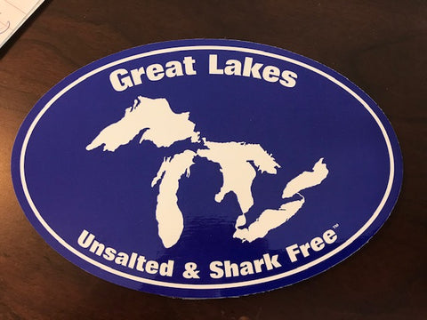 Sticker, Great Lakes, Unsalted